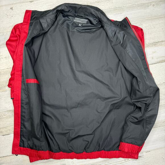 Briggs Equipment Jacket Cutter Buck Red Mens Size XL Full Zip Weathertec - Picture 14 of 15